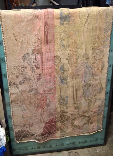 Large woven tapestry wall - woven,